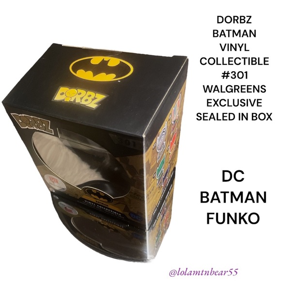 NEW IN SEALED BOX FUNKO DC BATMAN VINYL COLLECTIBLE #301 WALGREENS EXCLUSIVE - Picture 13 of 16